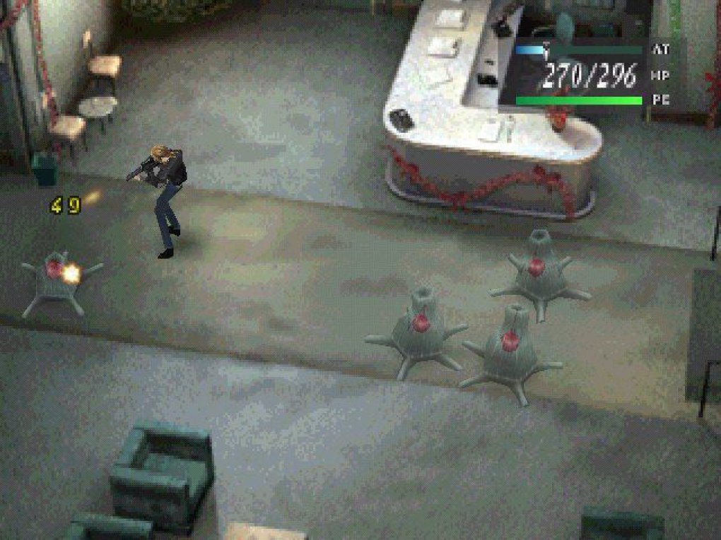 Das Story-Grundkonzept von Parasite Eve (1998) stammt ebenfalls von Sakaguchi. Der Japaner verzichtet damals für einige Zeit auf den Konsum von Filmen, um ein möglichst einzigartiges Plot-Konstrukt zu erdenken.