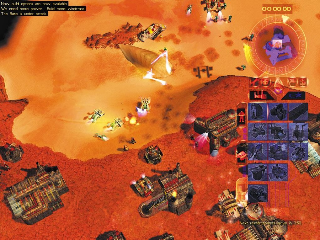 Emperor: Schlacht um Dune war eine Neuinterpretation des Klassikers Dune 2 – die Sandwürmer waren weitaus imposanter.