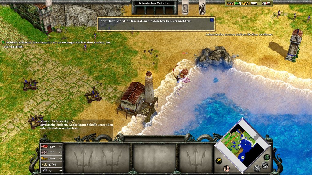 Das beste Age of Empires ist für mich der Teil mit den Monstern drin.&nbsp;