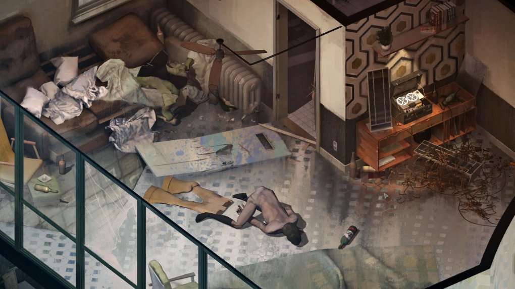 Filmriss – The Game: In Disco Elysium ist schon allein euer Kater eine Herausforderung.