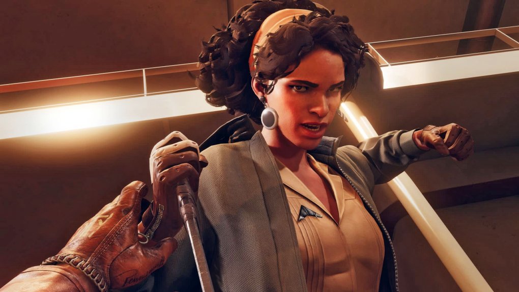 Julianna ist unsere charismatische Gegenspielerin im Arkane-Shooter Deathloop.&nbsp;