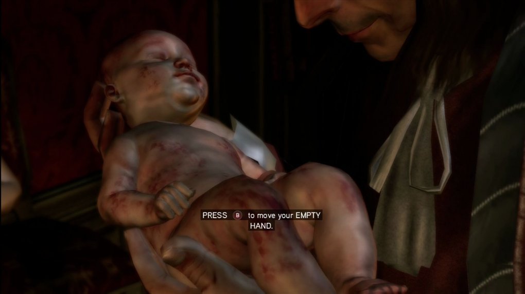 Ungewöhnlicher Einstieg: In Assassin’s Creed 2 erlebt ihr in den Anfangsminuten die Geburt von Ezio Auditore da Firenze.&nbsp;
