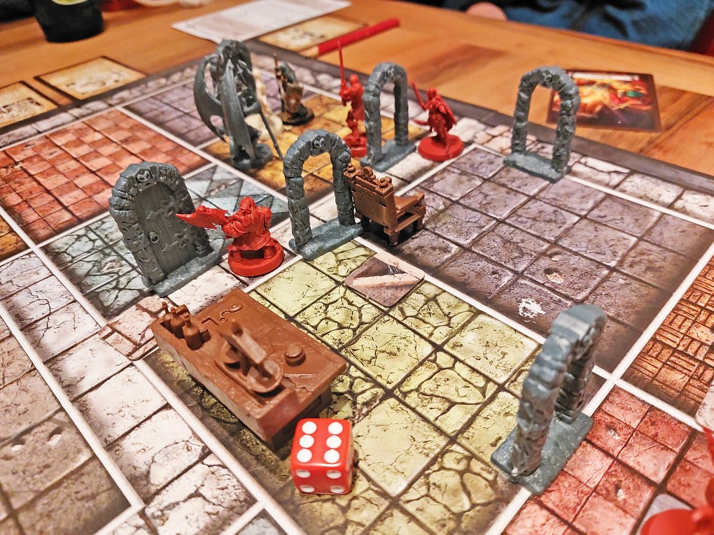 Ein Tabletop-Setup.