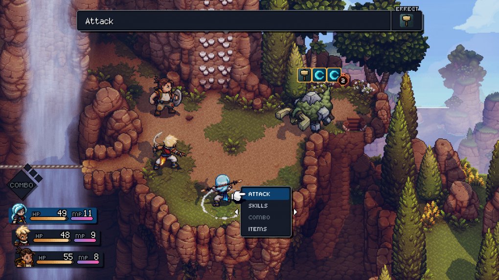 In dem auf Retro-Klassiker gemachten Indie-Rollenspiel Sea of Stars wird es ebenfalls Items geben, mit denen man den Schwierigkeitsgrad anpassen kann.