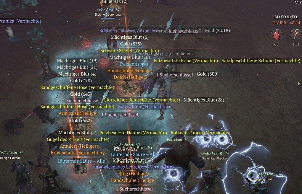 Items droppen in Diablo 4 genügend. Der Haken: Gefühlt 99 % der Gegenstände landen beim Händler und werden beim Schmied verschrottet. Daran wollen die Entwickler arbeiten.