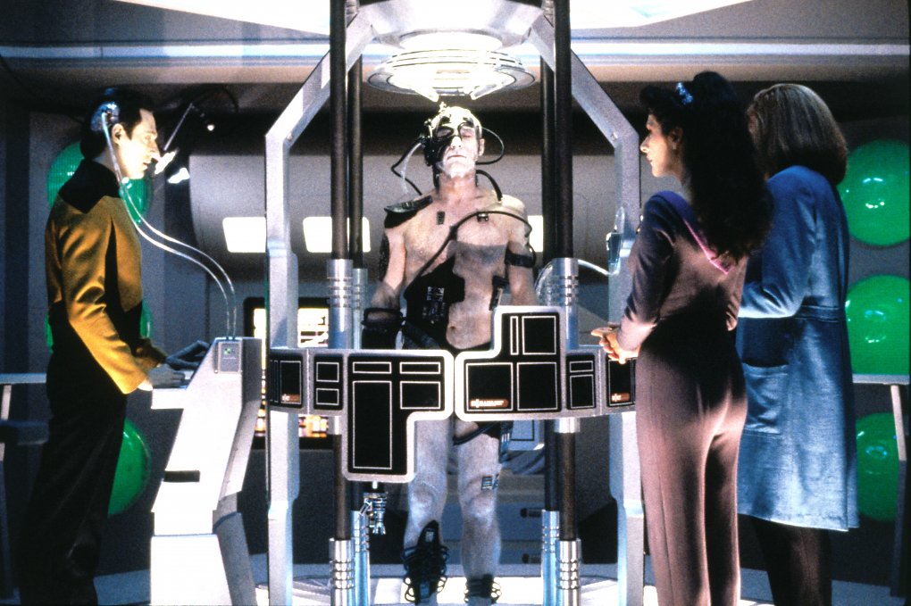 Das Borg-Trauma des Captain Picard war so groß, dass er anschließend zur Bewältigung aufs Weingut der Familie reiste.