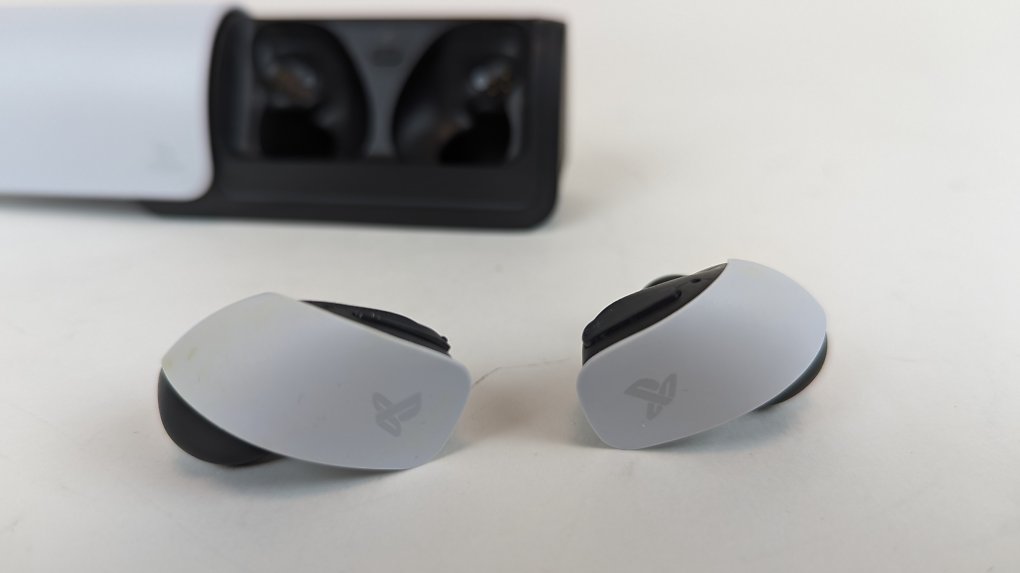 Playstation Pulse Explore Wireless Earbuds von vorne