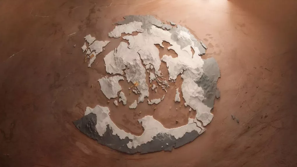 Die Weltkarte von Anno 117