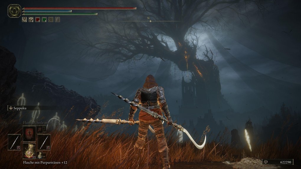 With a blood build, you can explore the DLC easier because they are so strong. But even with this build, we can run into a problem or another.