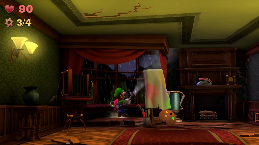 Fundort eines Juwels in Luigi's Mansion 2 HD
