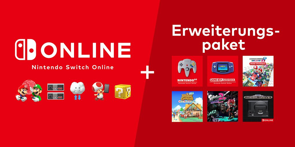 Nintendo Switch Online + Erweiterungspaket: Jetzt Mitglied werden und von riesigen Vorteilen profitieren!