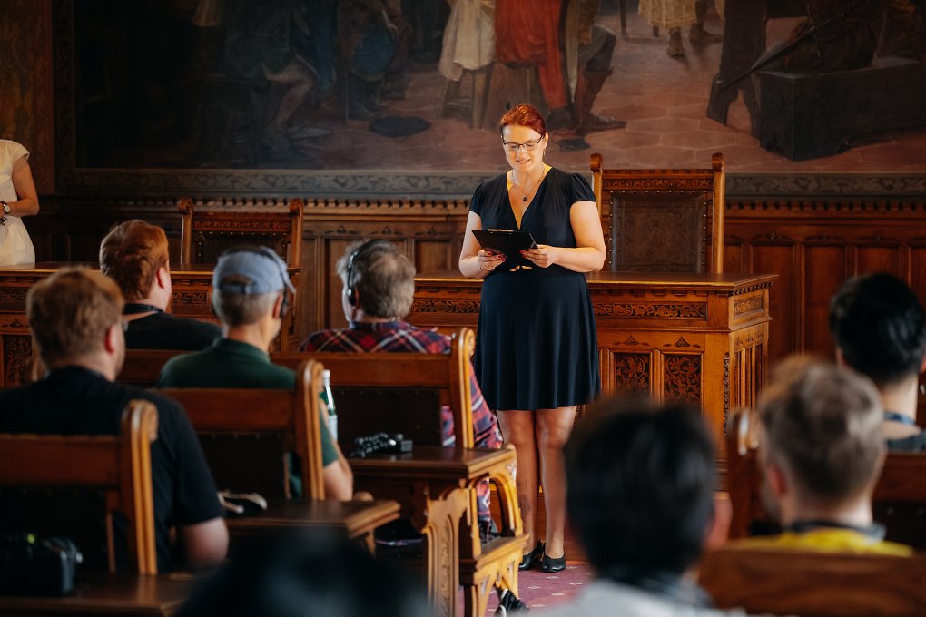 Politikerin im Kabinett von Kutnà Hora