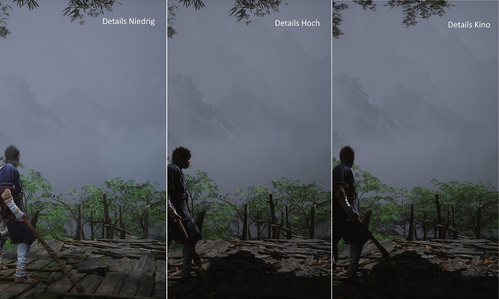 Black Myth: Wukong - Grafikvergleich