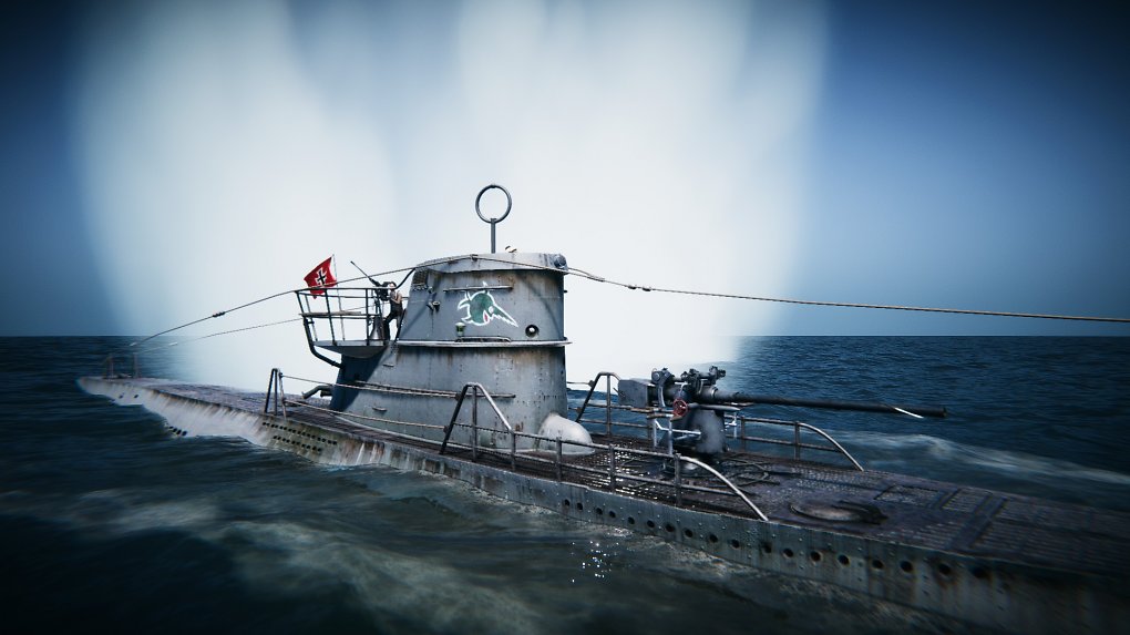 U-Boot von der Seite