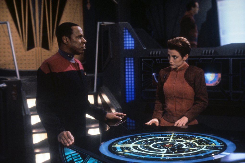 Sisko und Kira im Staffelfinale - man hat sich angenähert, aber es gibt noch viel zu tun für die beiden.