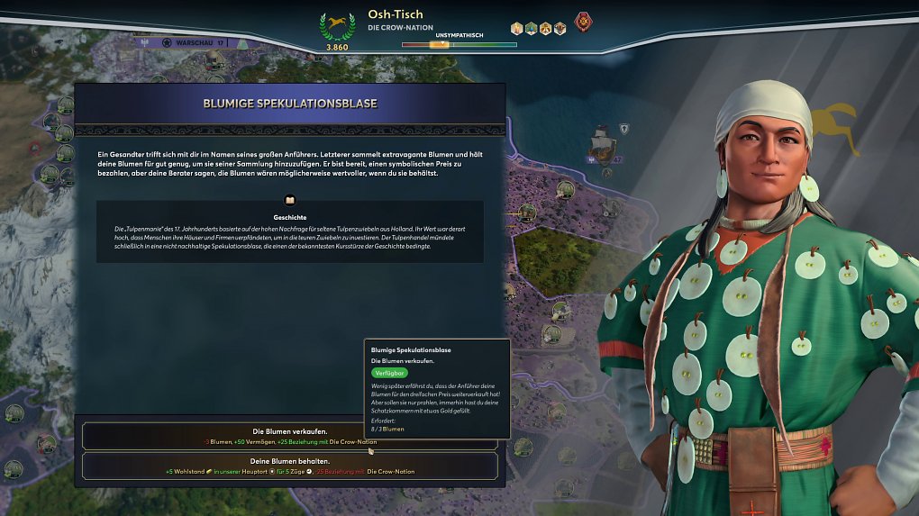 Ein Event mit einem KI-Spieler
