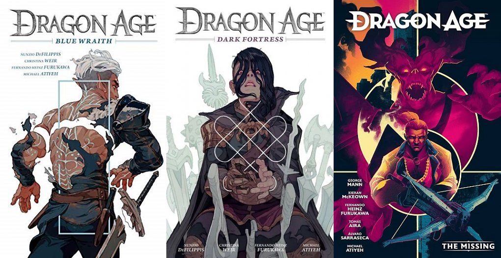Cover von Blue Wraith, Dark Fortress und The Missing