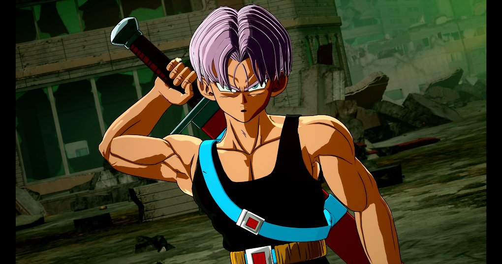 Future Trunks mit Schwert