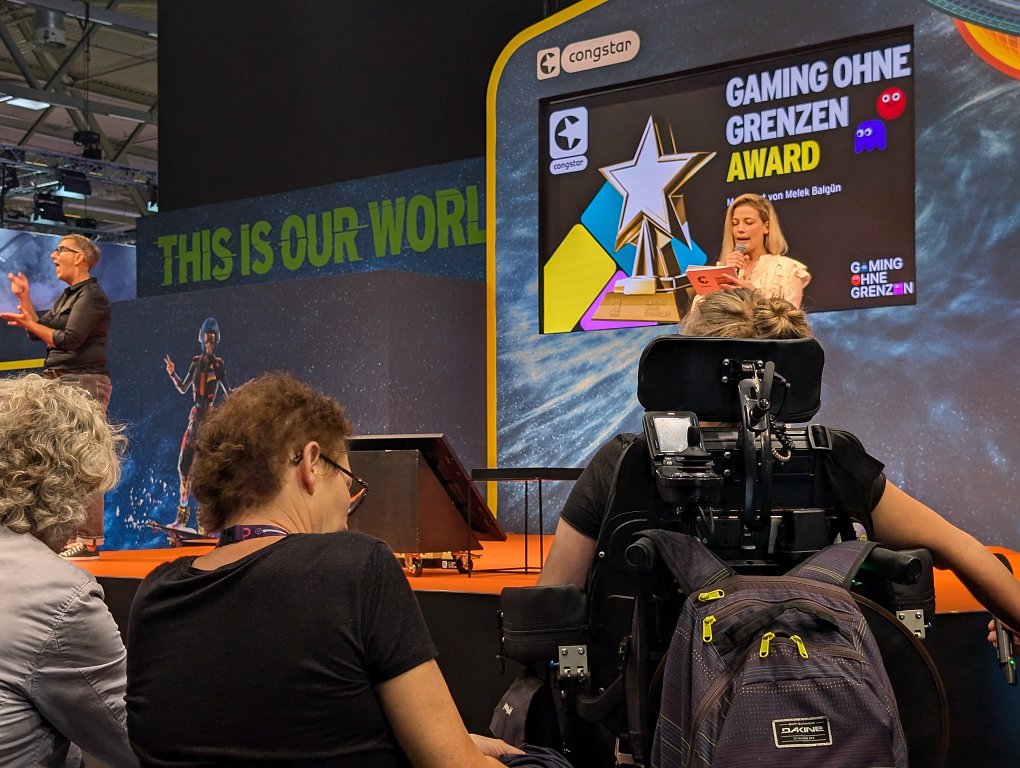 Gaming ohne Grenzen Award auf der Gamescom 2024