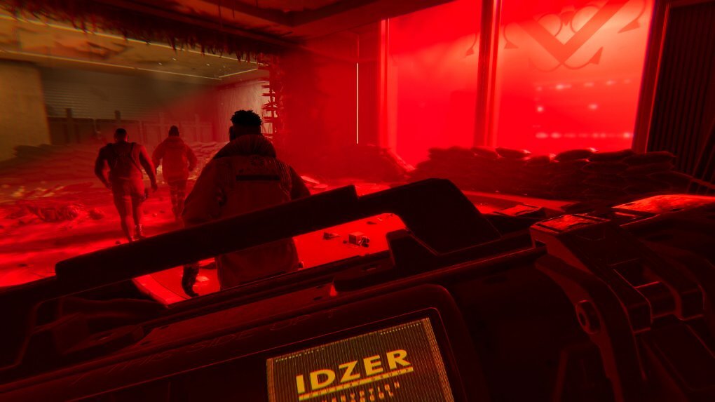 Transport eines Gadgets in Den of Wolves