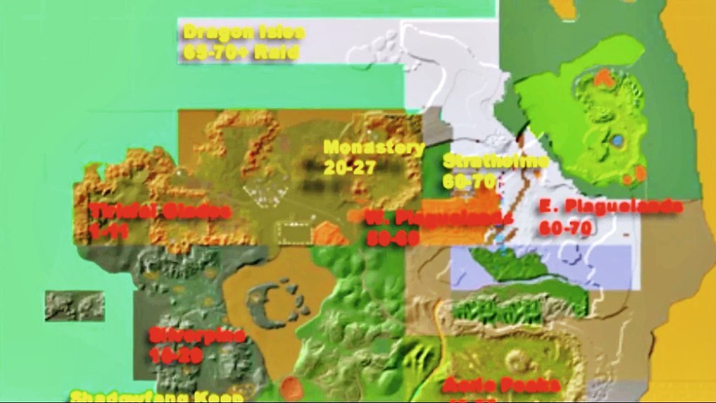 Die Dracheninseln waren in WoW Classic als Zone samt Raid geplant.