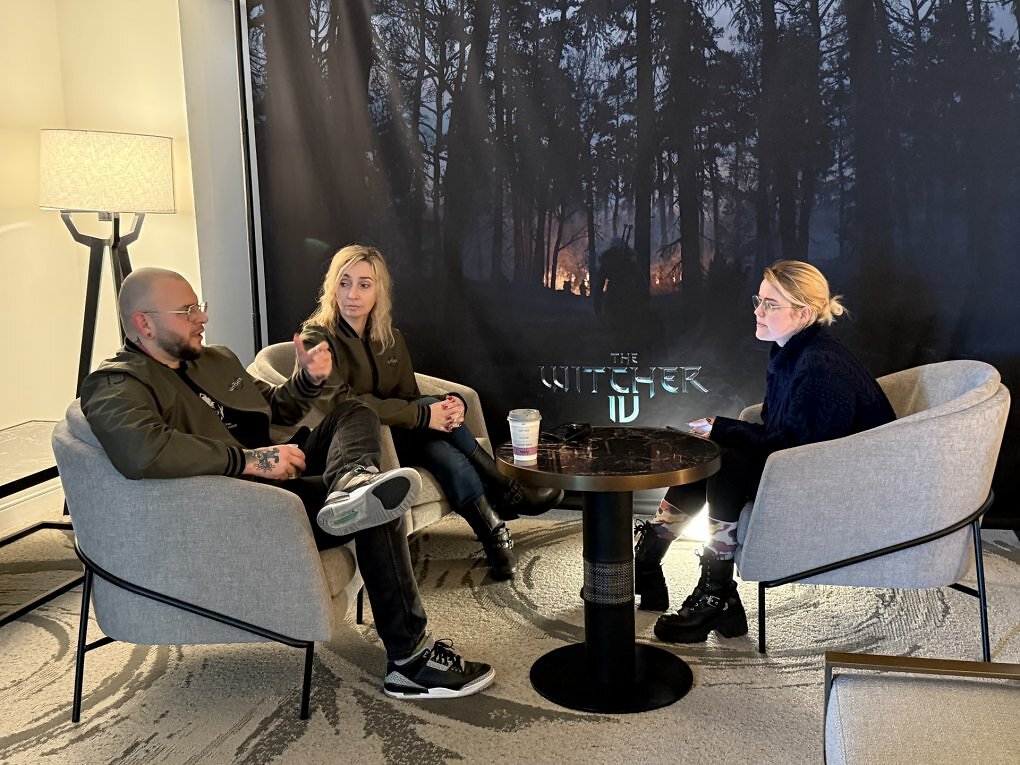 Interview mit Małgorzata (Gorsia) Mitręga (m.) und Sebastian Kalemba (l.)