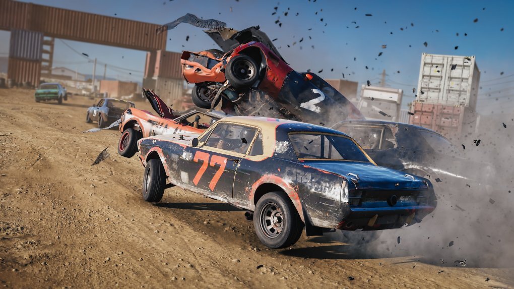 Autos crashen in Wreckfest 2