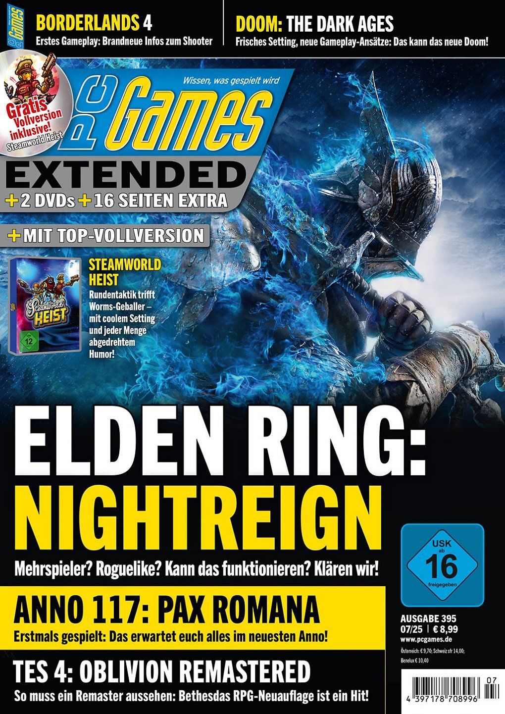 Das Cover der PC Games Extended 07/25
