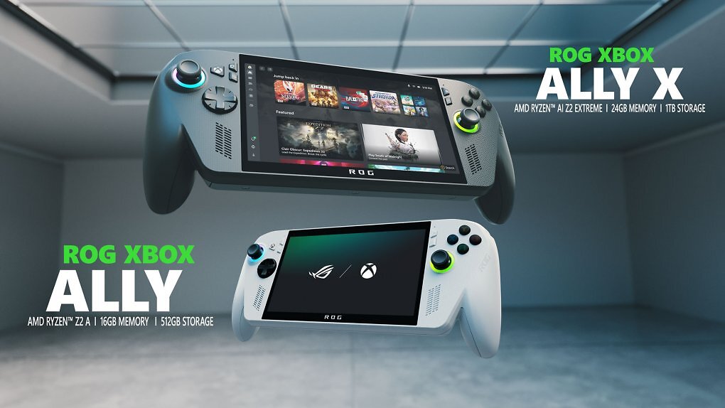 Beide Xbox Brand Ally und Ally X