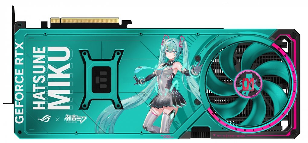 Asus GeForce RTX 5080 Hatsune Miku