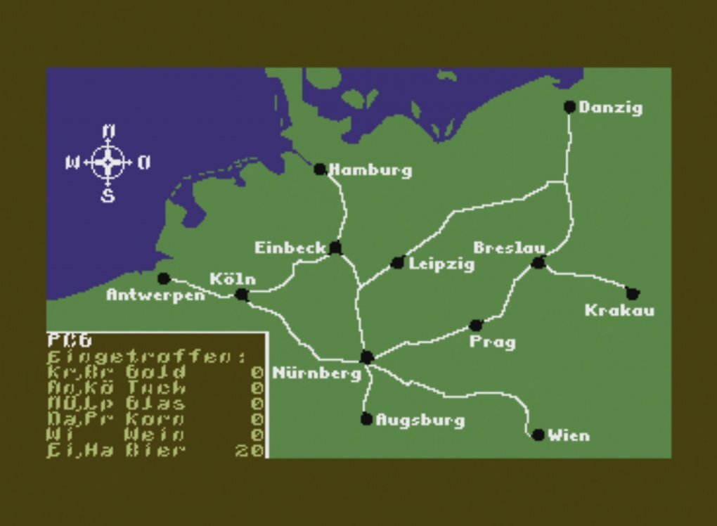Das C64-Spiel Fugger