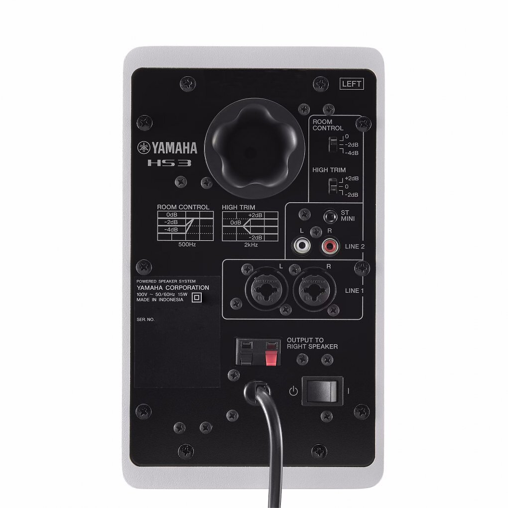 Backpamel Yamaha HS3 White
