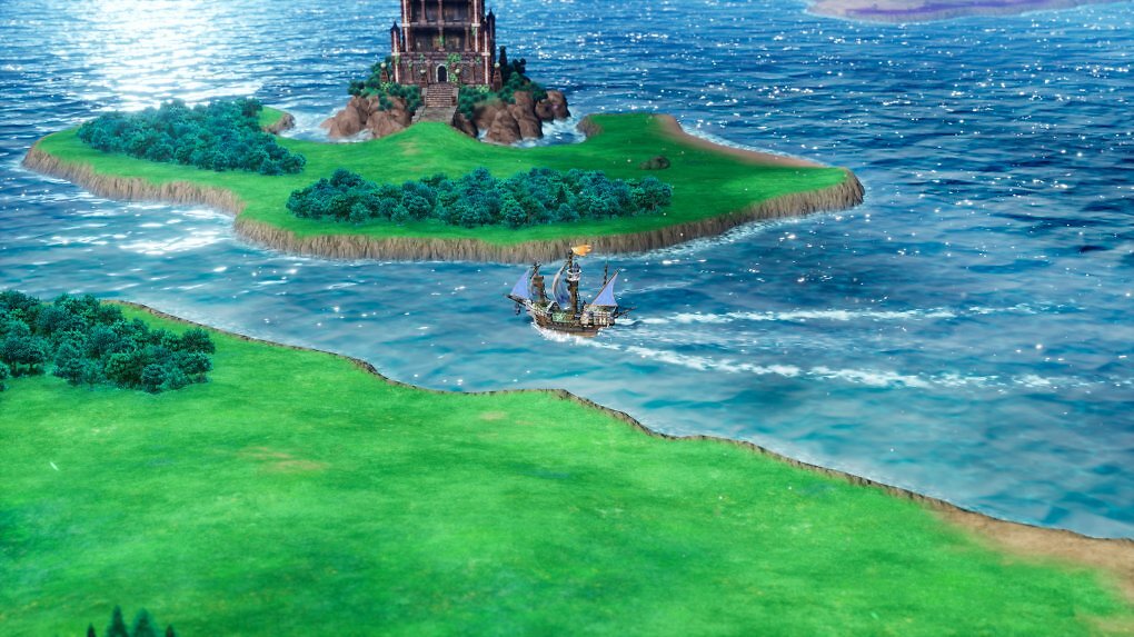 In Dragon Quest 2 geht es von einem Königreich in das nächste.