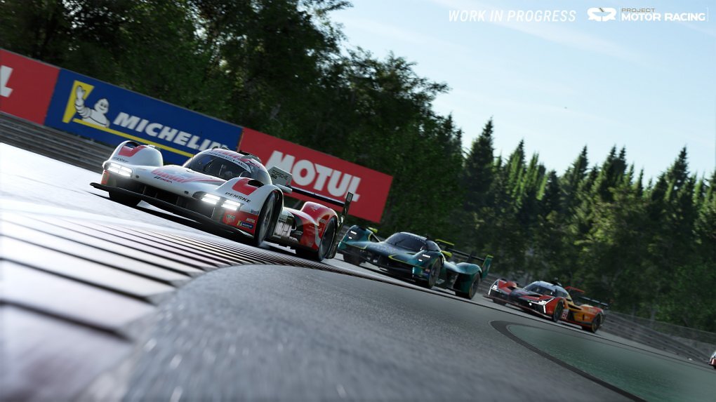 Mit Spa, dem Nürburgring und Silverstone gibt's drei der besten Strecken überhaupt, doch auch die unbekannteren Kurse in Project Motor Racing bieten tolle Renn-Action.