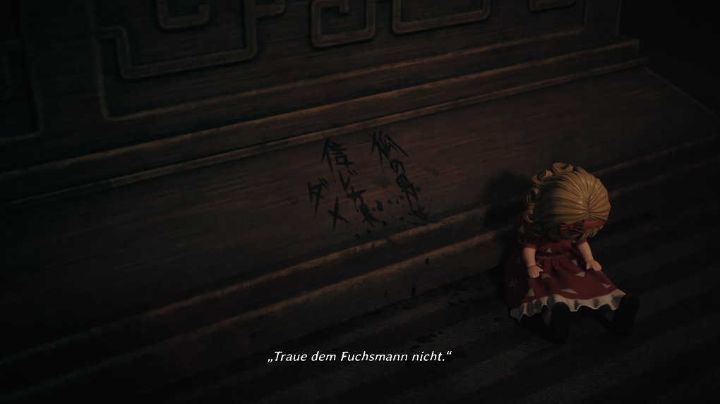 Das ist Hinakos Puppe aus der Kindheit.