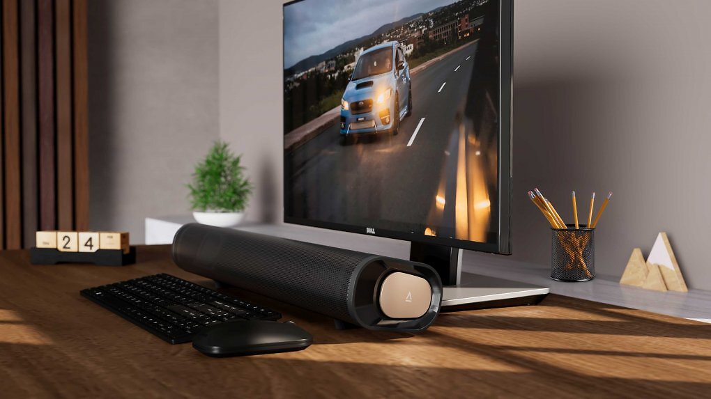 Sound-Upgrade fürs Wohnzimmer: Bühne frei für die Soundbar Creative Stage Pro