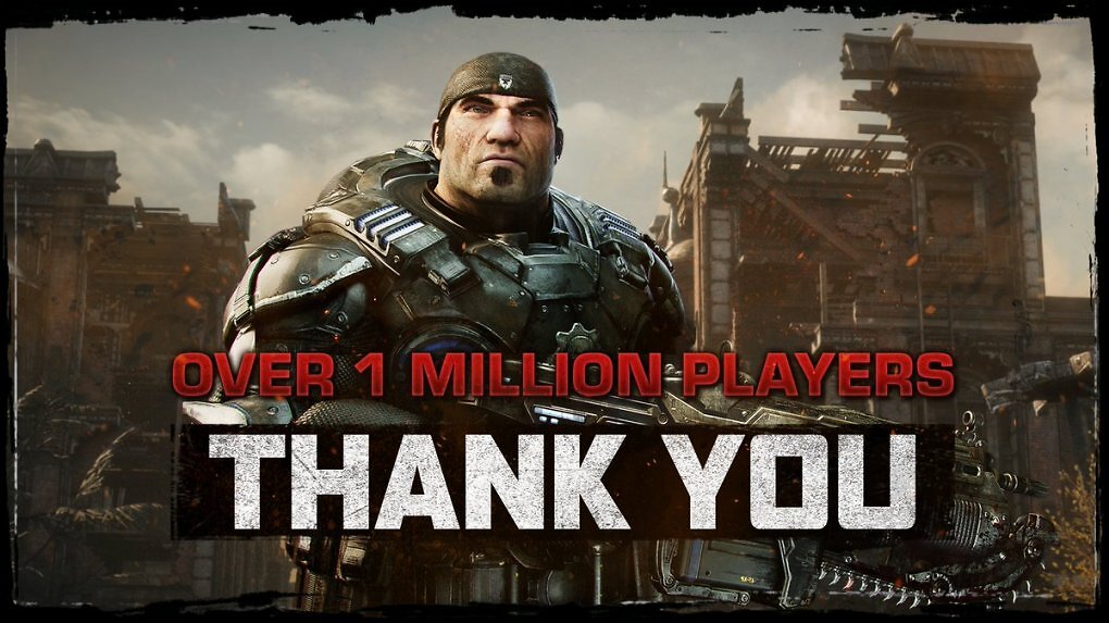 So feierte The Coalition den Meilenstein von einer Million Gears of War: Reloaded-Spieler auf X.