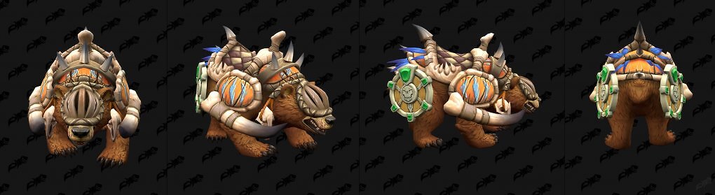 WoW : Mount-Sammler dürfen sich freuen - Fünf neue HD-Modelle für Amanibären (4)