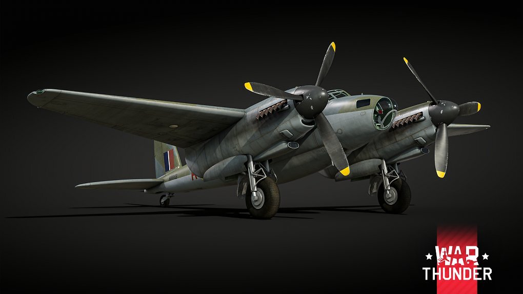 Der britische Bomber Bomber Mosquito B.Mk.XVI hält Einzug in War Thunder
