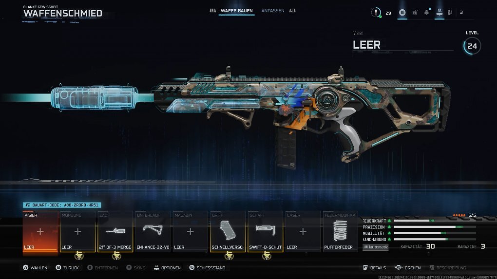 Die Waffen schreien nach Black Ops, sind aber dennoch etwas abgespact.