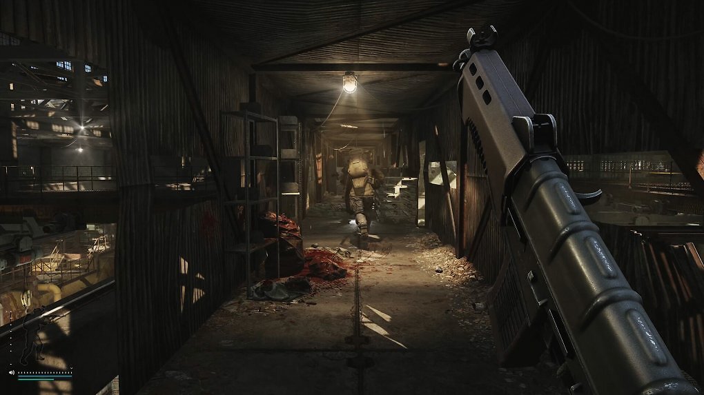Egoperspektive in Escape from Tarkov - Laufen durch Tunnel