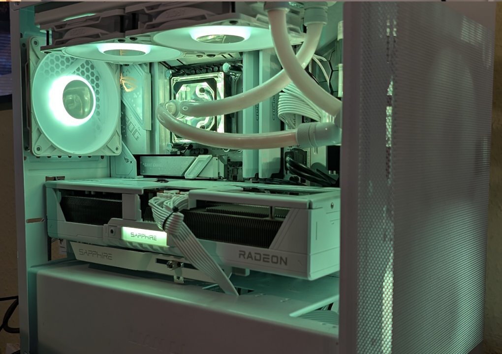 Arbeits-PC LEDs