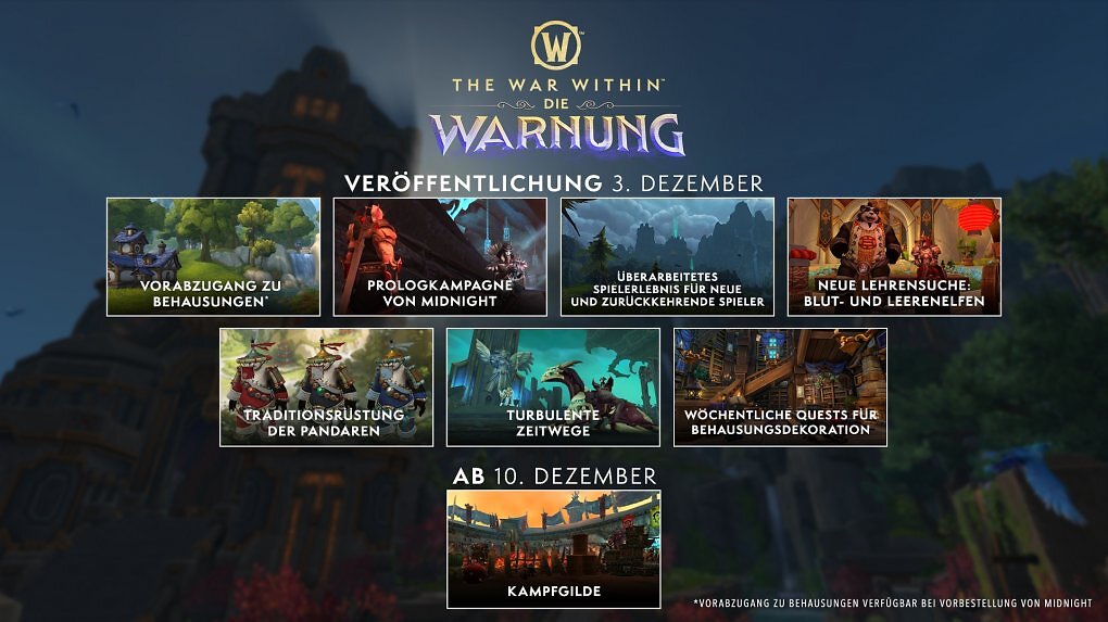 Alle wichtigen Spielinhalte von WoW Patch 11.2.7 auf einen Blick.