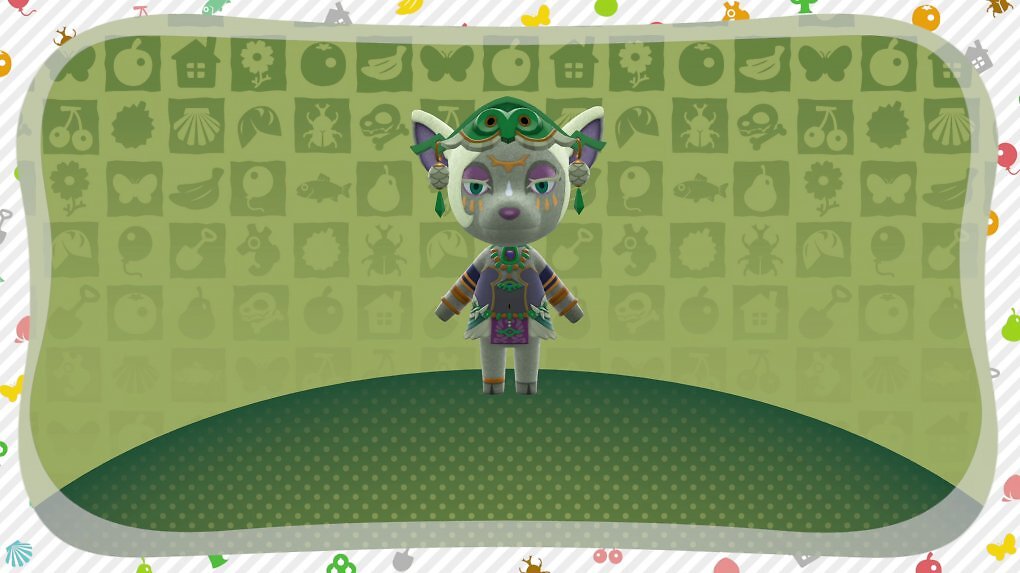 So sieht es aus, wenn ihr Mineru mithilfe eines Amiibos zu Besuch kommen lasst! Ihr Design ist ziemlich unverwechselbar.