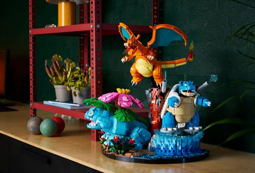 LEGO Kanto Starter Pokemon
