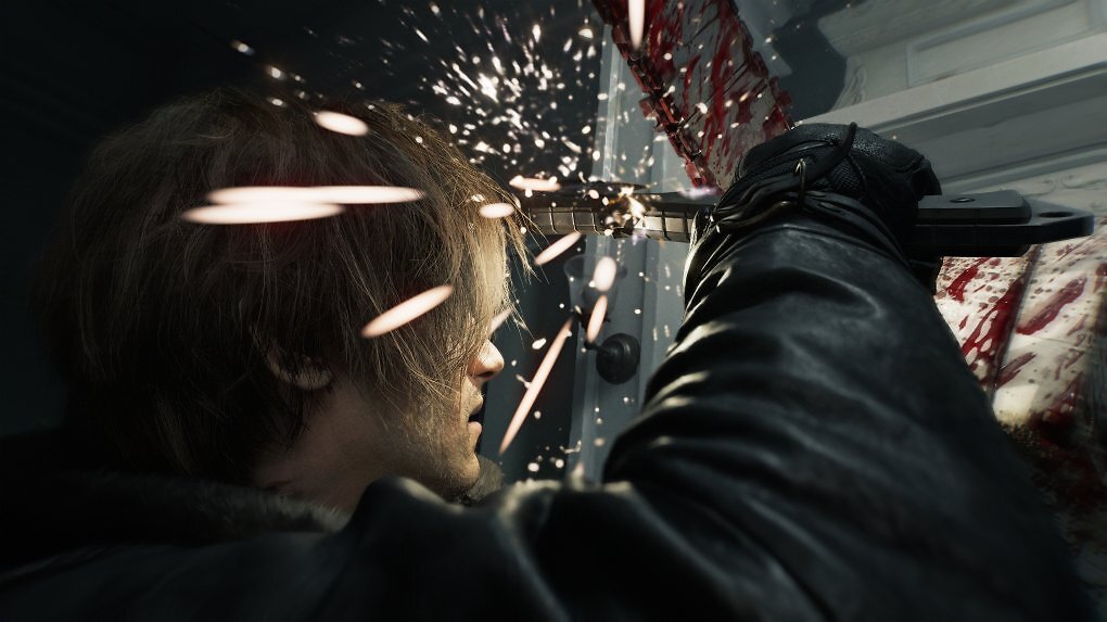 Im neuen Resident Evil ist Leon S. Kennedy mit einer Axt ausgestattet.