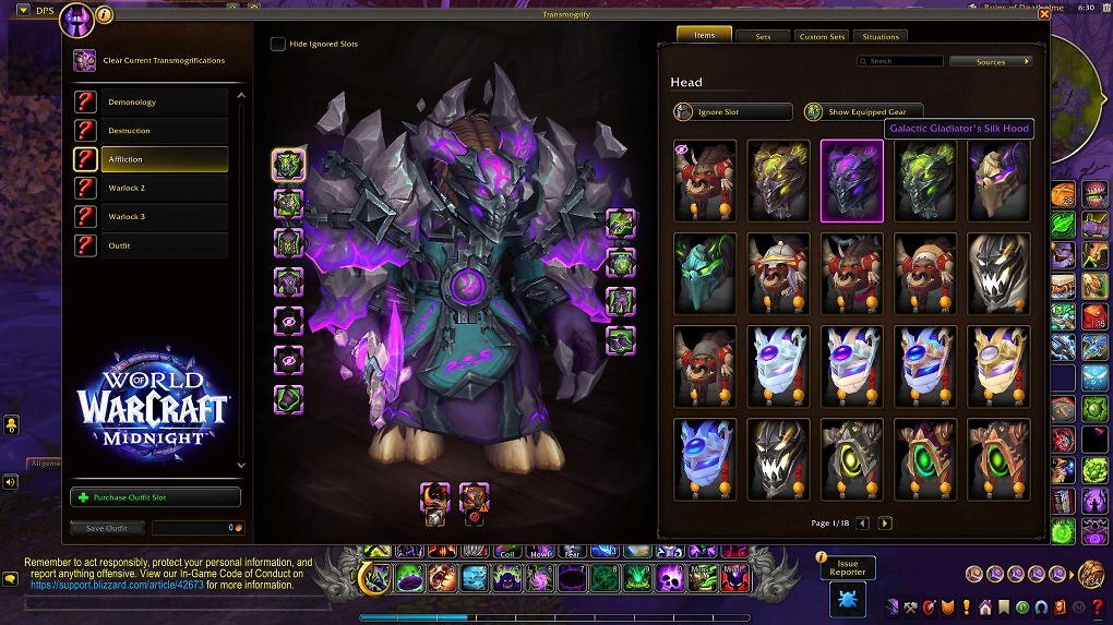 <strong>WoW Midnight:</strong> Outfits, Situationen und Beständigkeit: Transmogrifikation wird endlich modern
