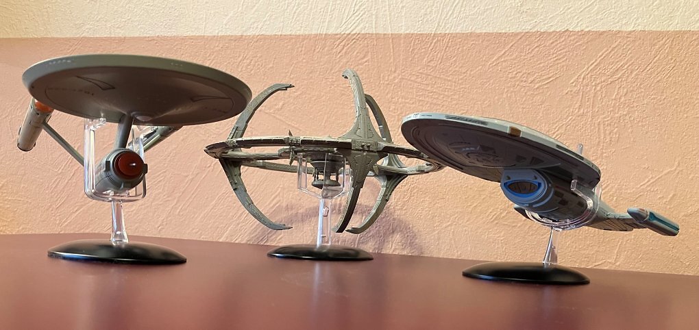 Drei XL-Vehikel der von vielen Fans vermissten Firma Eaglemoss.