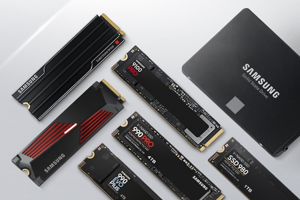 Samsung SSDs M2 und SATA