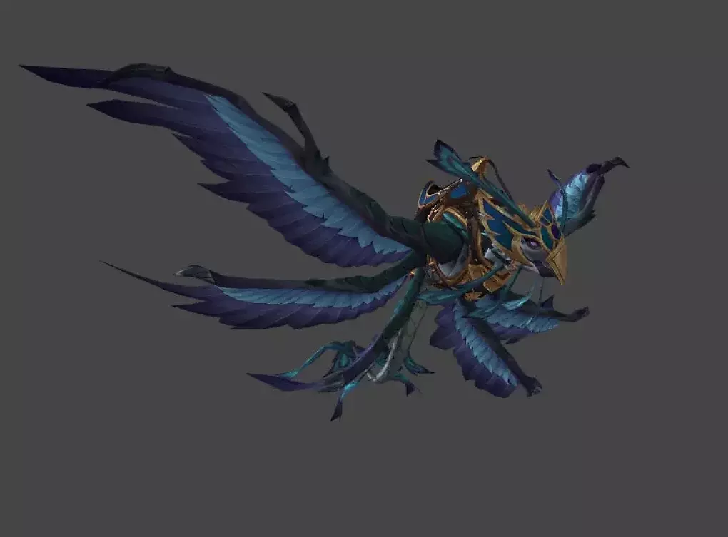 Blauer Drachenfalke